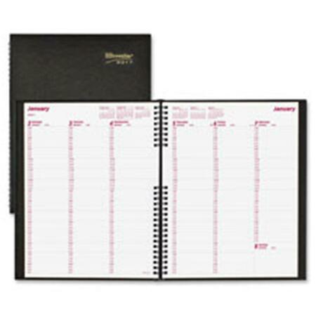 REDIFORM Coilpro Twin Wire Weekly Planner, Black - 8.5 x 11 in. REDCB950CBLK